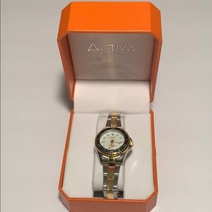 Women’s Activa Swiss Stainless Steel Watch